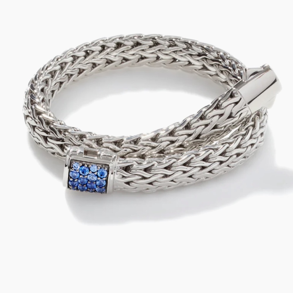 Authentic John Hardy Sapphire bracelet